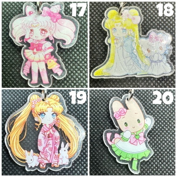 Sailor Moon X Sanrio KBK Handmade Keychains - Picture 5 of 10